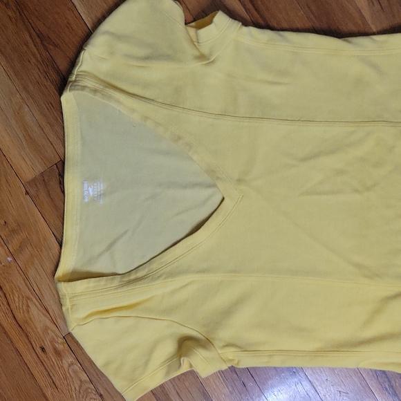 Horny toad v neck cheery yellow a line casual everyday dress medium - Picture 2 of 13